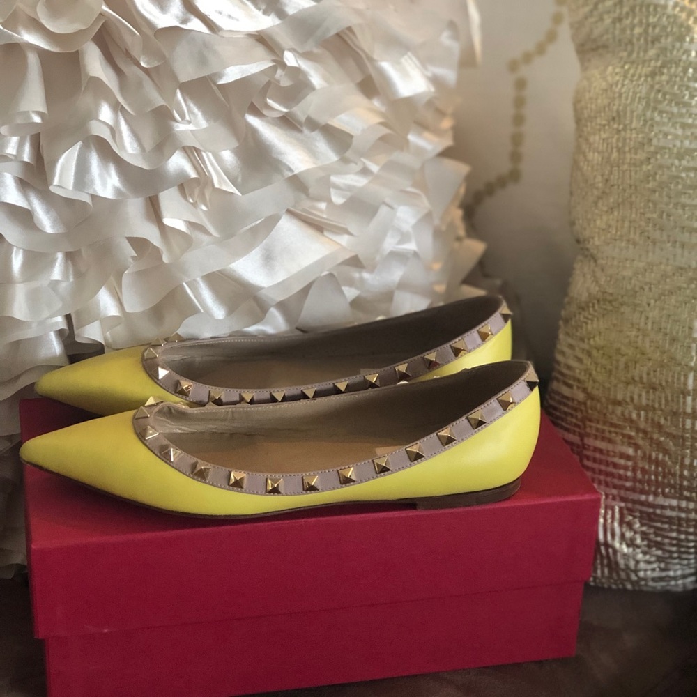 Valentino flats with original box
